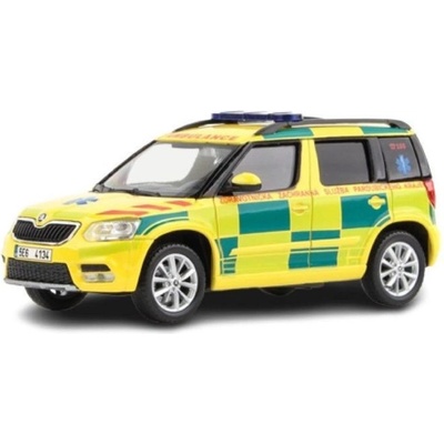 Abrex Škoda Yeti facelift 2013 ZZS 01 1:43