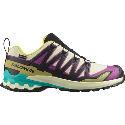 Salomon Мъжки маратонки Salomon XA Pro 3D V9 GTX Mens Trail Running Shoe - Yellow/Pink
