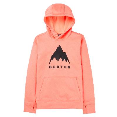 Technická mikina Burton Kids Oak Pullover Hoodie peach echo heather JR L 24/25 - Odesíláme do 24 hodin