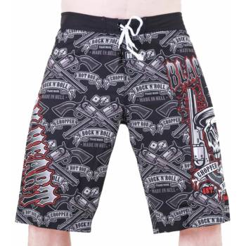 Image 1 of Black heart мъжки къси панталони (бански) black heart - pistolero - ЧЕРЕН - 12558