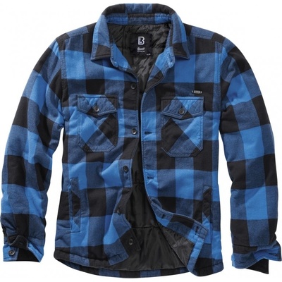Brandit Lumberjacket černá-modrá