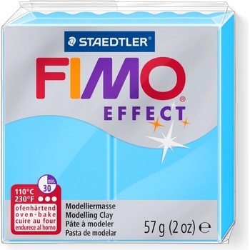 FIMO Полимерна глина Staedtler Fimo Effect, 57g, неон син 301 (21896-А-НЕОН СИН)