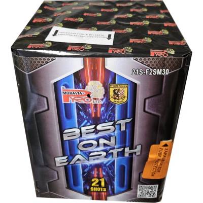 Pyromoravia BEST ON EARTH kompakt 21 výstřelů cal. 30 mm
