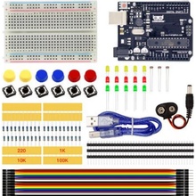 KUONGSHUN ELECTRONICS Štartovacia súprava pre fanúšikov elektroniky s modulom Arduino UNO R3