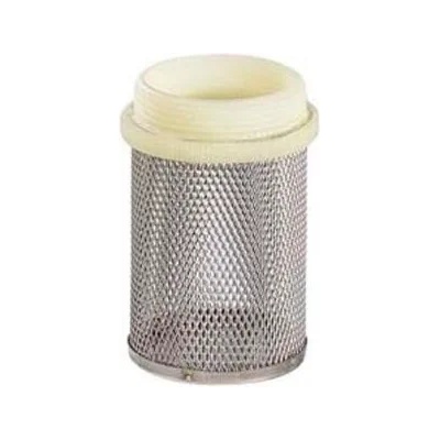 SFERACO 392 1" Смукателна мрежа от неръждаема стомана с пластмасова резба (TD392006)