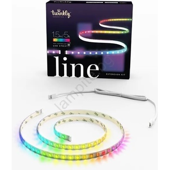 Twinkly TWL100ADP-W - LED RGB Разширение лента LINE 100xLED 1, 5 м Wi-Fi (TW0030)