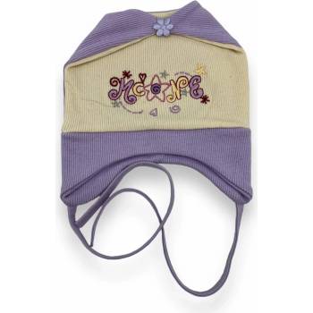 Paola dívčí jarní čepice fialová