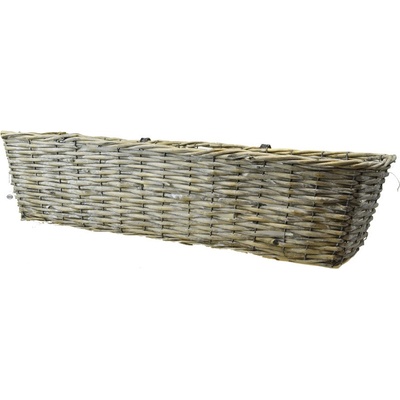 Vingo Šedý balkónový truhlík 70x18 18 cm