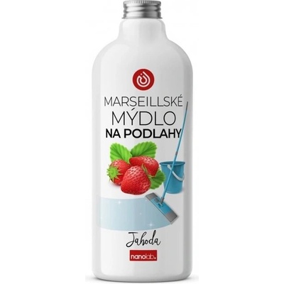 Nanolab Čistič na podlahy z Marseillského mydla Jahoda 1 l
