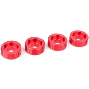 Team corally - Pivot Ball Adjusting Nut - Aluminum - 4 pcs C-00180-117 (C-00180-117)