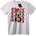 NOONEBRAND Тениска Goofy Дядо Коледа - XL, White