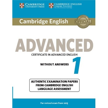 Cambridge English Advanced 1 for Revised Exam from 2015 Stud
