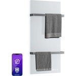Klarstein Инфрачервен панел HotSpot Crystal Smart | 800 W | 12 м2 | Сензорно управление и гласов асистент (TH800-comfort (white)) (TH800-comfort (white)) - electronic-star