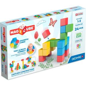 Geomag Магнитни кубчета Geomag - Magicube Творения, 24 части (G248) - baby