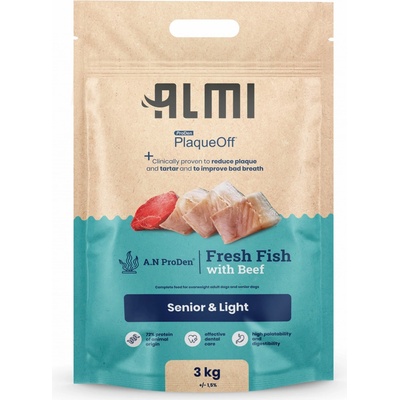 Almi Senior & Light Granule s mořskou řasou 12 kg