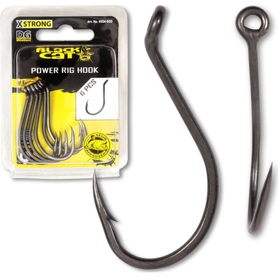 Black Cat POWER RIG HOOKS DG POVLAK vel.7 6 ks