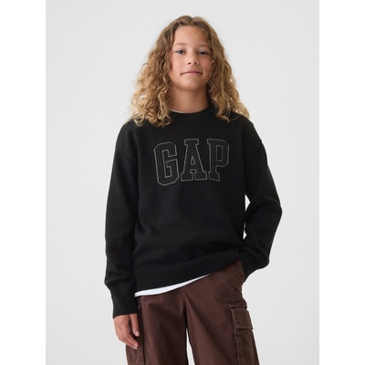GAP Детски пуловер с логото на GAP GAP | Cheren | Момчешки | 116/122