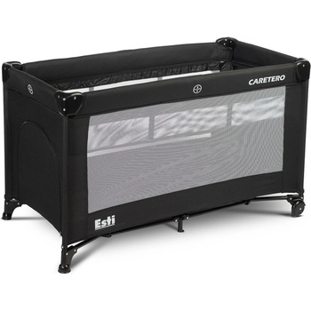 Caretero Сгъваема Кошара 2 Нива С Падаща Страна Esti Black Caretero