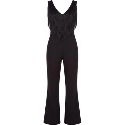 Gaudi Fringed Black overal černý