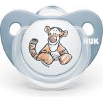 Nuk Силиконова залъгалка NUK - Disney, Тигър, 6-18 месеца, Синя + кутийка (10736328-Син)