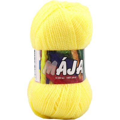 Niťárna příze Mája 1142 Źlutá