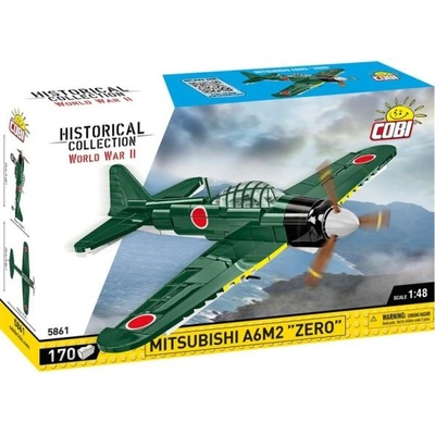COBI Въоръжени сили Mitsubishi A6M2 Zero-Sen, 1: 48, 166 к
