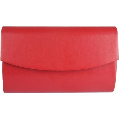 Dámska kabelka listová kabelka P0244 matné červenej farby 7300656-6