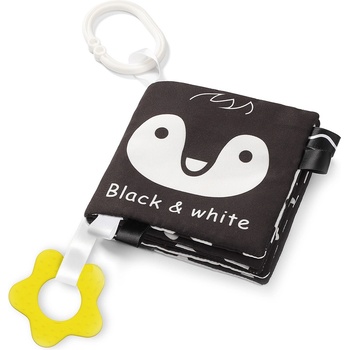 BabyOno Мека сензорна книжка Babyono - Черно-бяла (5901435412800)