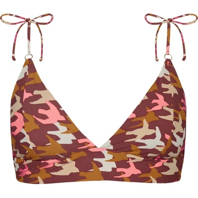 Barts Дамско бикини горнище Barts Women's Conchu Bralette Bikini top - Maroon - размер 38 (EU) (150-6443-0112)