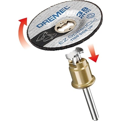Dremel EZ SpeedClic Brusný kotouč SC 541, ⌀ 38 mm, 2 ks 2615S541JA