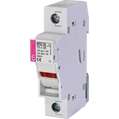 ETI Odpínač valcových poistiek 25A/1P EFH 10 2540201 1000VDC 10x38 pre FV aplikácie