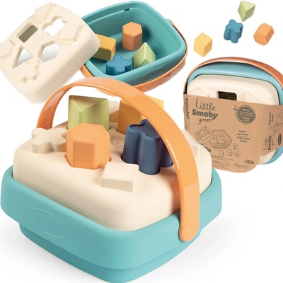 Smoby Little Green vkladačka z bioplastu