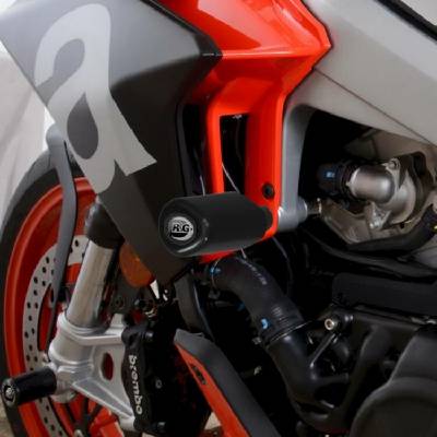 R&G CP0514BL Aero padací chrániče (Drill-kit) Aprilia TUONO 660 černé