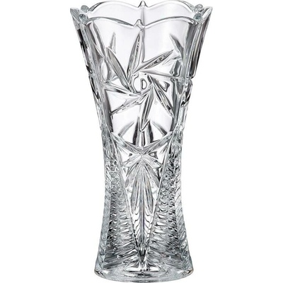 CRYSTALITE BOHEMIA KŘISTÁLOVÁ VÁZA BOHEMIA PINWHEEL 300 MM – Zboží Mobilmania