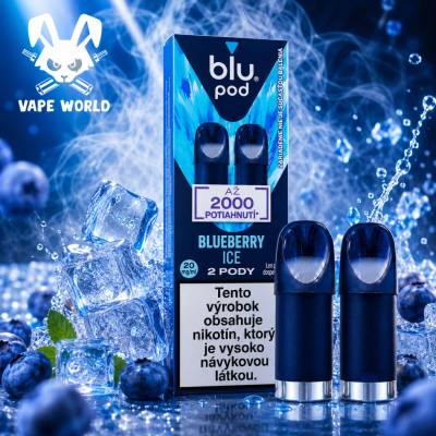 Blu Bar Pod cartridge Blueberry Ice 2 x 2 ml 20 mg