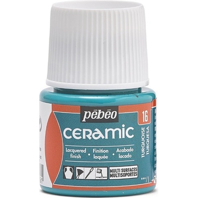 Pébéo Barva na keramiku Ceramic 45 ml 16 Turquoise – Zboží Dáma