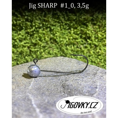 Jigovky.cz Jigové hlavičky Sharp vel.1 2g 5 ks