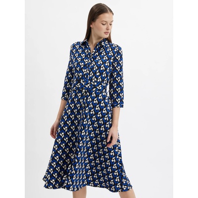 orsay Черно-синя дамска рокля с десен ORSAY Orsay | Sin | ЖЕНИ | XS