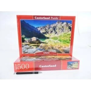 Castorland 1500-piece puzzle Sunrise at Morskie Oko, Tatras, Poland