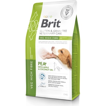 Brit veterinary BRIT GF Ветеринарни диети за кучета Veg Fibre 2кг
