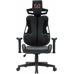 RFG Геймърски стол RFG One Legend, до 150kg, Class 4 газов амортисьор, лумбална опора, черен