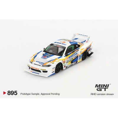MINI GT Nissan LB-Super Silhouette S15 SILVIA 555 2023 Formula Drift Japan 1:64