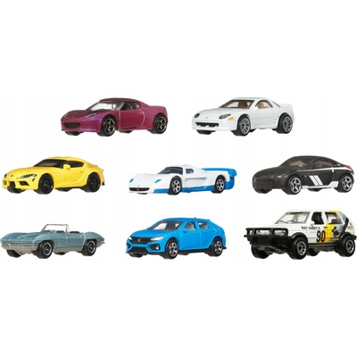 Matchbox MBX Showroom sada 8 autíček JJP50