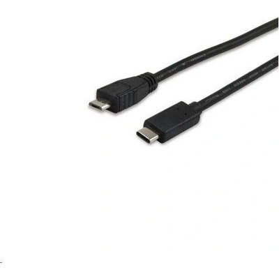 Equip 12888407 USB-C -> USB MicroB 2.0, samec/samica, 1m