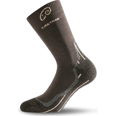 Lasting WHI merino wool hnědá