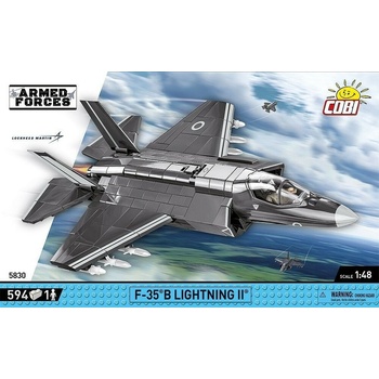Cobi 5830 Armed Forces Americké bojové lietadlo Lockheed Martin F 35B Lightning II