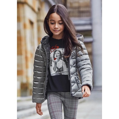 MAYORAL Яке от мека материя за момиче в сиво Майорал