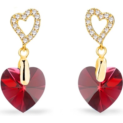 Spark červené se Swarovski Elements Amore KCSG622810SC Scarlet