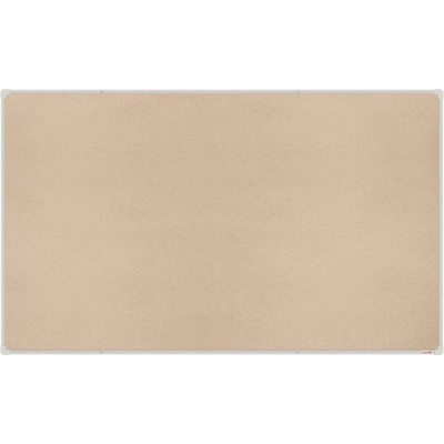 VMS Vision boardOK Textilní nástěnka se stříbrným rámem Stříbrná 200 x 120 cm