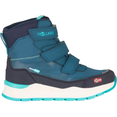 Trollkids Детски зимни ботуши Trollkids Kid's Rauland Winter Boots - Dark Marine / Madeira Blue / Arctic Blue - размер 29 (EU) (702-4708-0212)